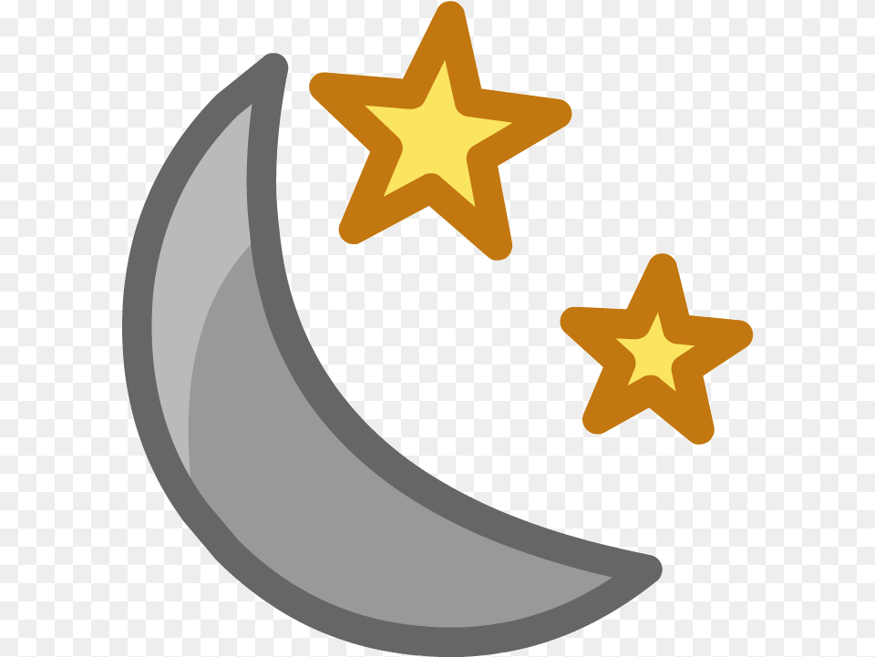 Night Emoticon Stars Outline, Nature, Outdoors, Star Symbol, Symbol Png Image