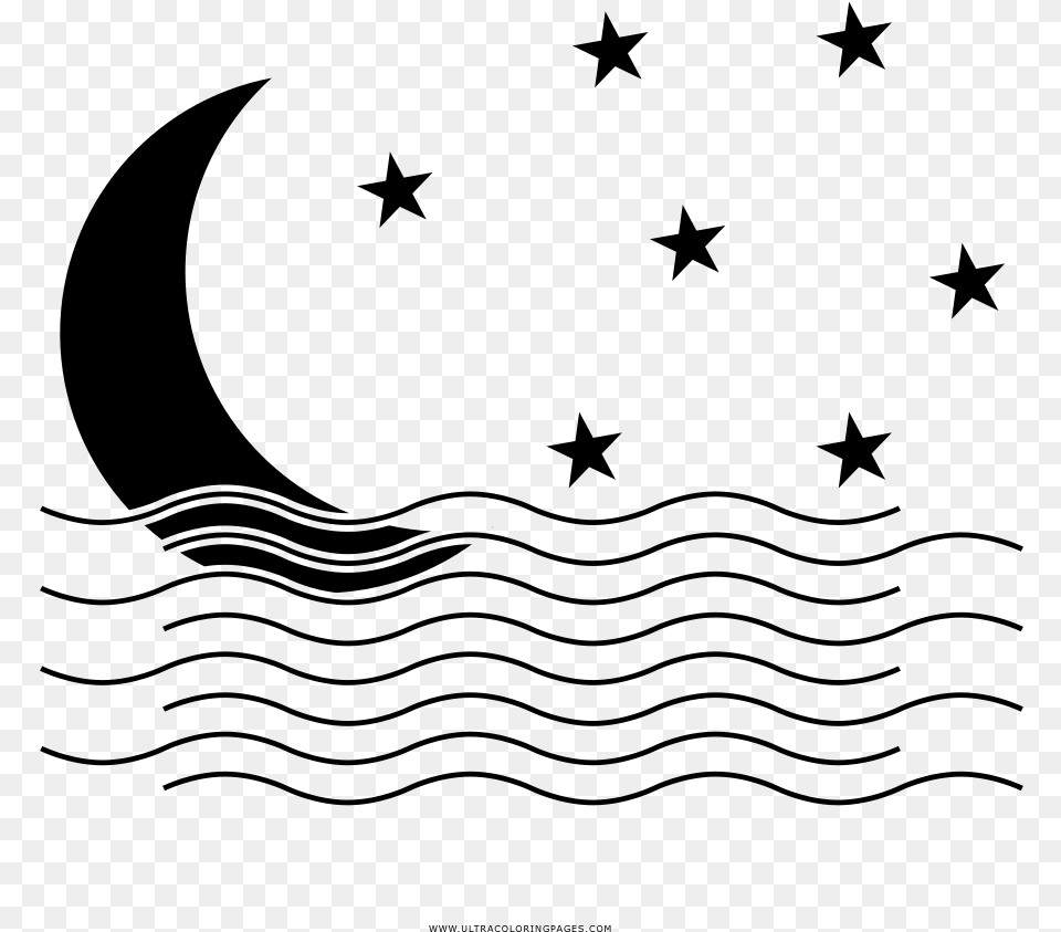 Night Fog Coloring Page, Gray Png Image