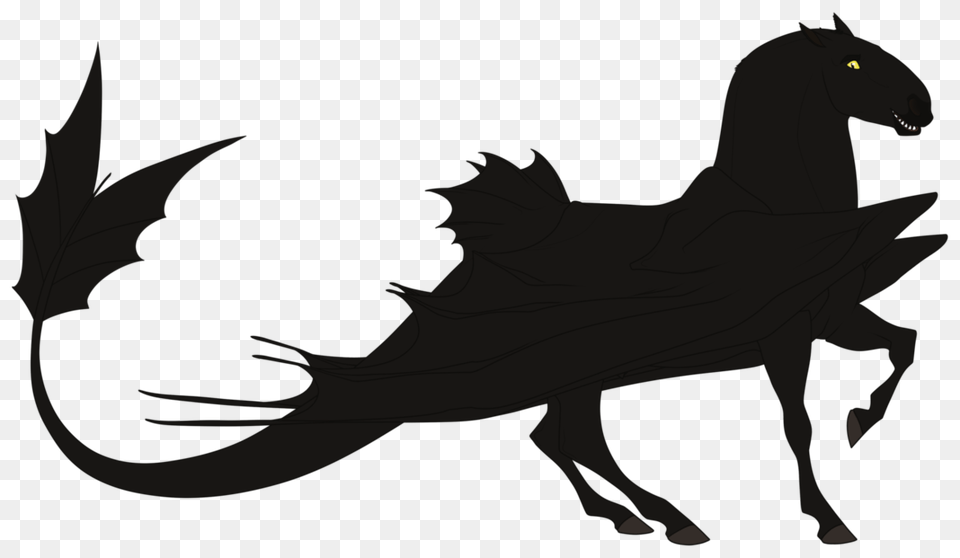 Night Fury Clipart Clip Art Images, Silhouette, Animal, Dinosaur, Reptile Png