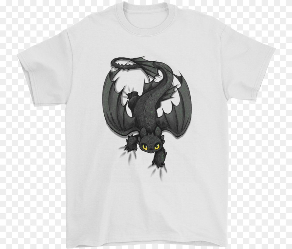 Night Fury Toothless How To Train Your Dragon Shirts Dragon Crawling, Clothing, T-shirt, Shirt Free Transparent Png