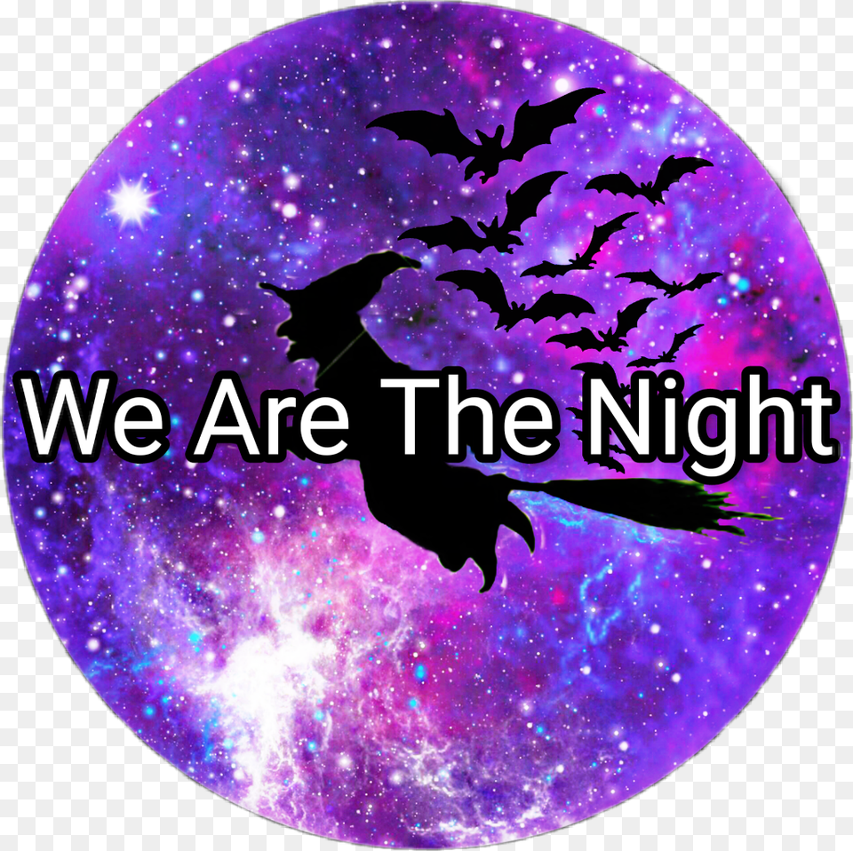 Night Interstellar Halloween2018 Horror Witch Circle, Nature, Outdoors, Purple, Astronomy Free Transparent Png