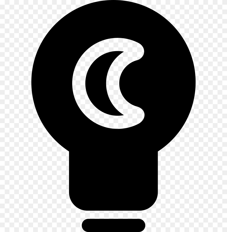 Night Light Night Light Icon White, Stencil, Person, Lightbulb Png