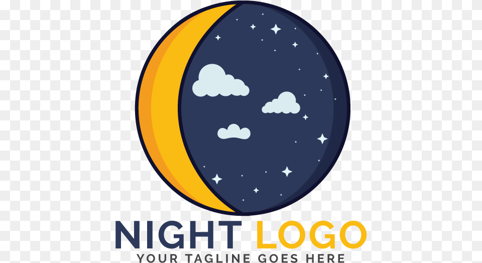 Night Logo Design Circle, Nature, Outdoors, Astronomy, Outer Space Png