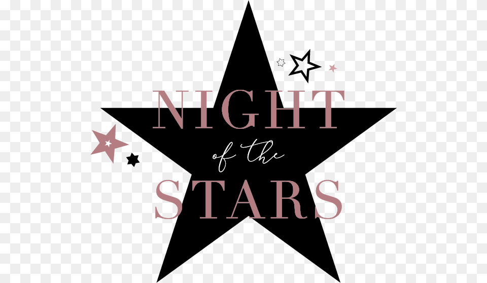 Night Of The Stars Graphic Design, Star Symbol, Symbol Png Image