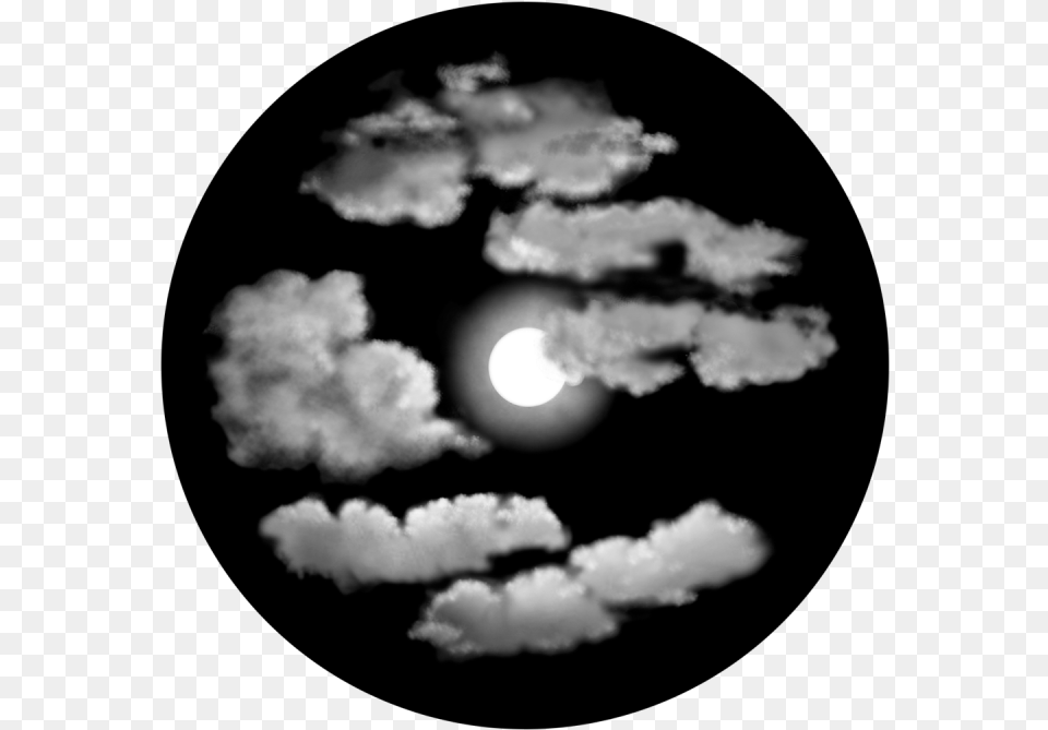 Night Sky Night Clipart Black And White, Astronomy, Moon, Nature, Outdoors Free Png Download