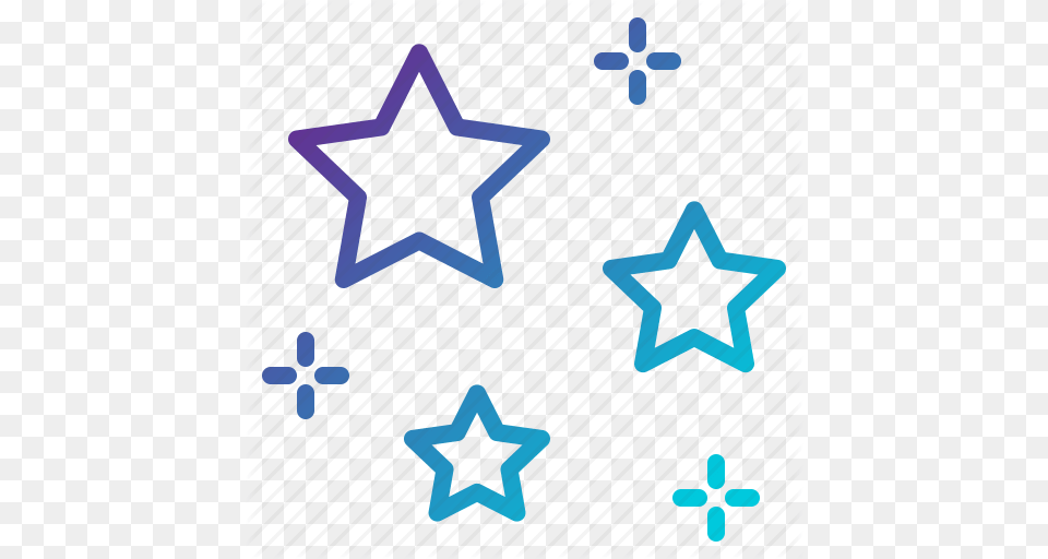 Night Sky Star Stars Icon, Star Symbol, Symbol, Person Png Image