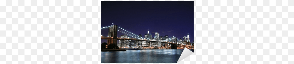 Night Skyline Download Jp London Prepasted New York Night Bridge, City, Metropolis, Urban, Waterfront Png