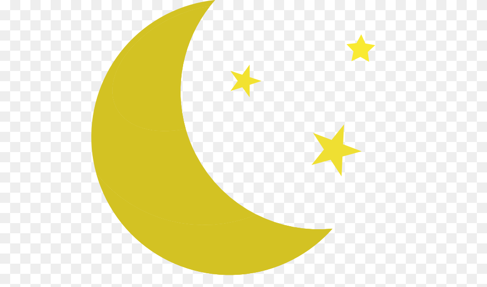 Night Stars Moon And Star Clipart, Outdoors, Nature, Star Symbol, Symbol Free Png Download