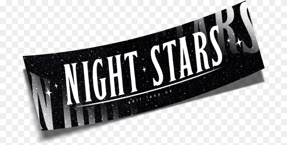 Night Stars Slap Black Label, Text Png Image