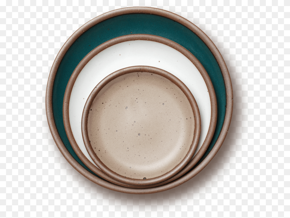 Night Swim Eggshell Morel Circle, Art, Pottery, Porcelain, Soup Bowl Png Image