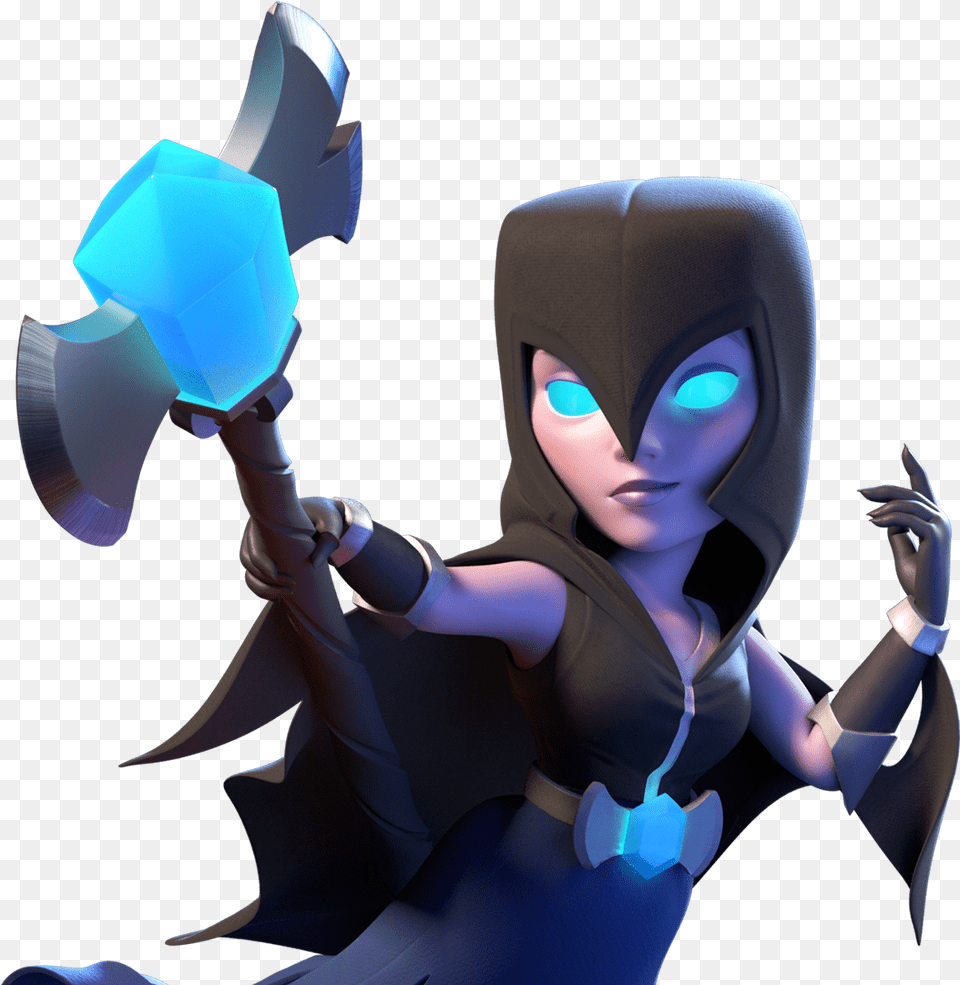 Night Witch Clash Royale, Adult, Female, Person, Woman Png