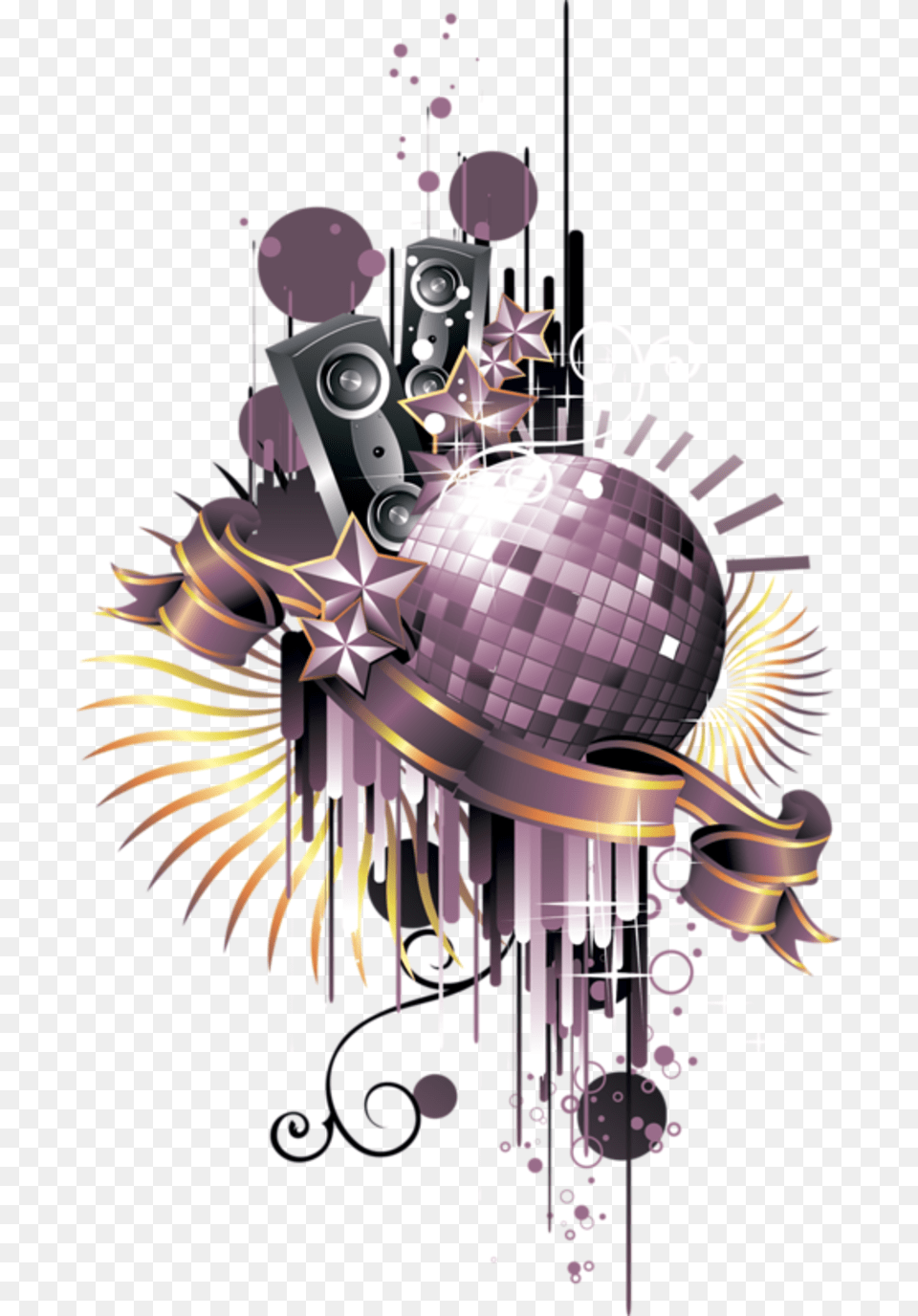 Nightclub Disco Ball Disco, Art, Graphics, Advertisement, Person Free Png