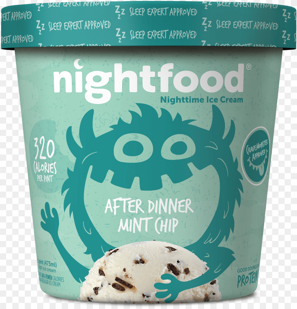 Nightfood Ice Cream Bar, Dessert, Food, Ice Cream, Frozen Yogurt Free Transparent Png