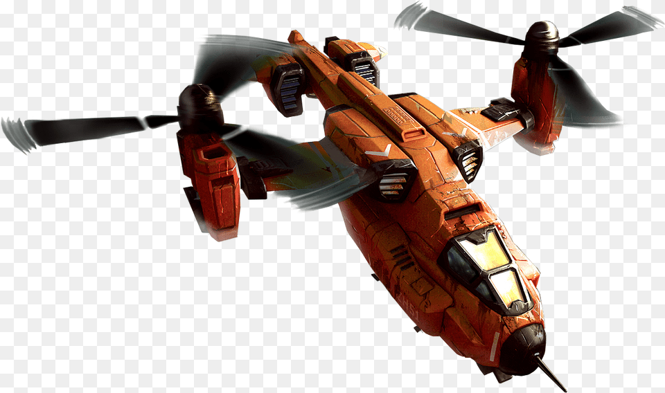 Nightingale Halo Wars 2 Nightingale, Aircraft, Helicopter, Transportation, Vehicle Free Png