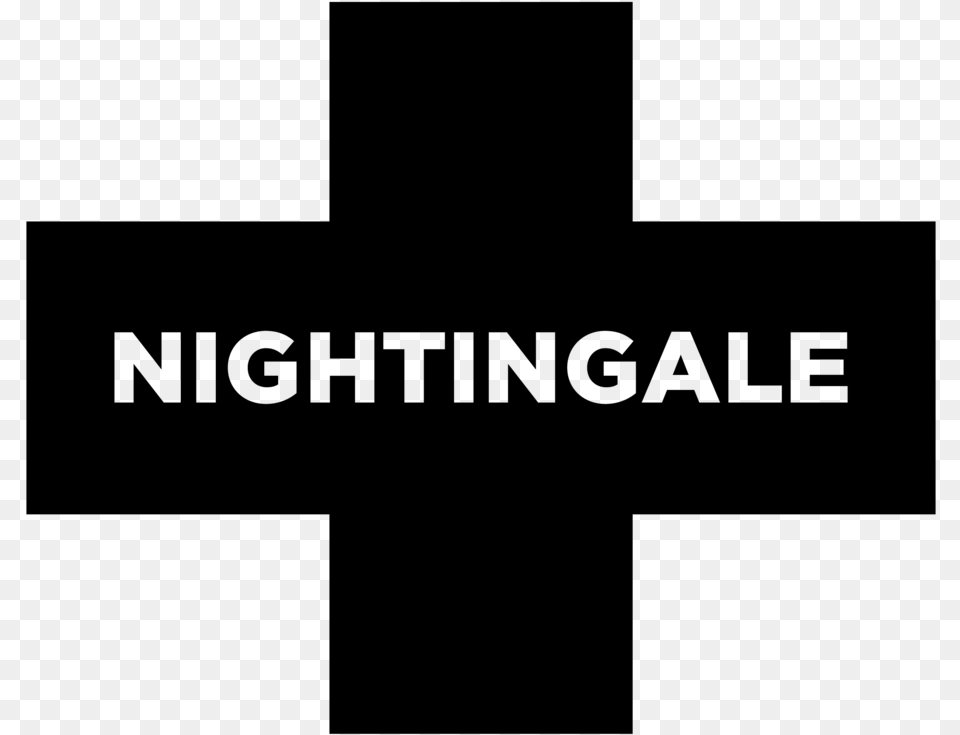 Nightingale Logo Audio Rehab, Gray Free Png