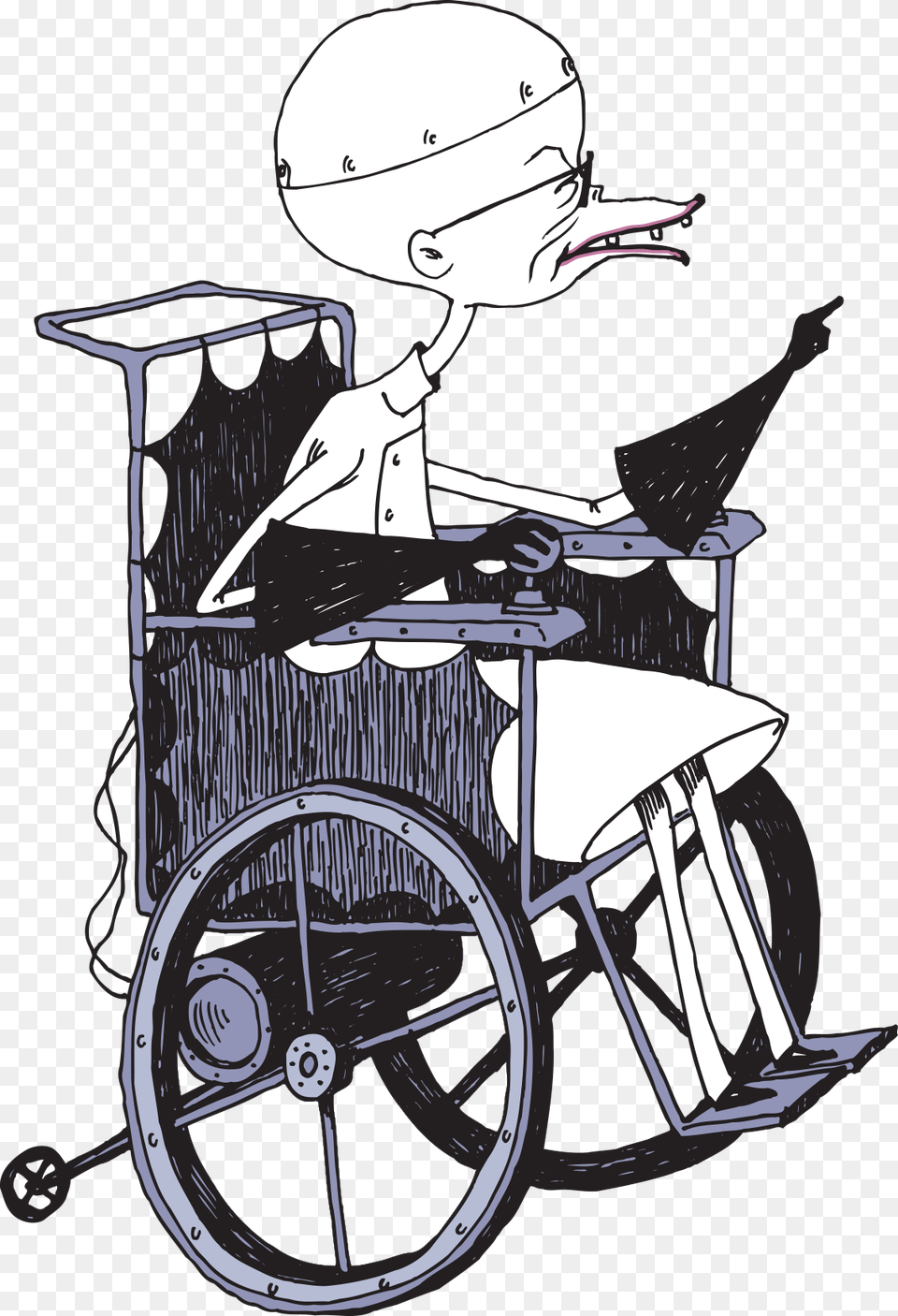 Nightmare Before Christmas, Furniture, Chair, Machine, Wheel Png Image