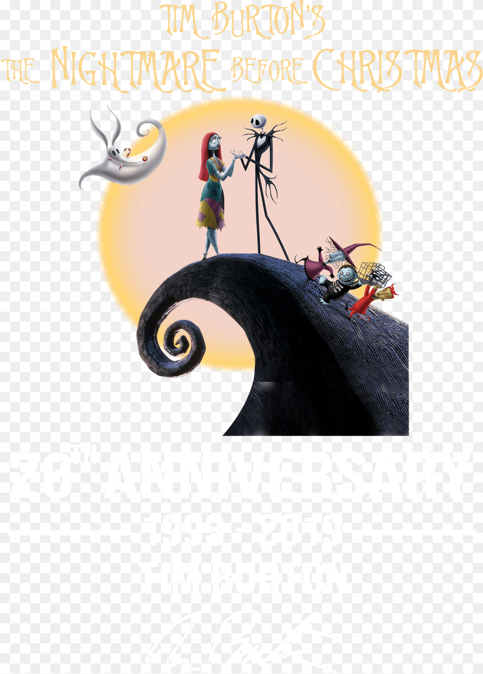 Nightmare Before Christmas, Advertisement, Poster, Adult, Female Free Transparent Png