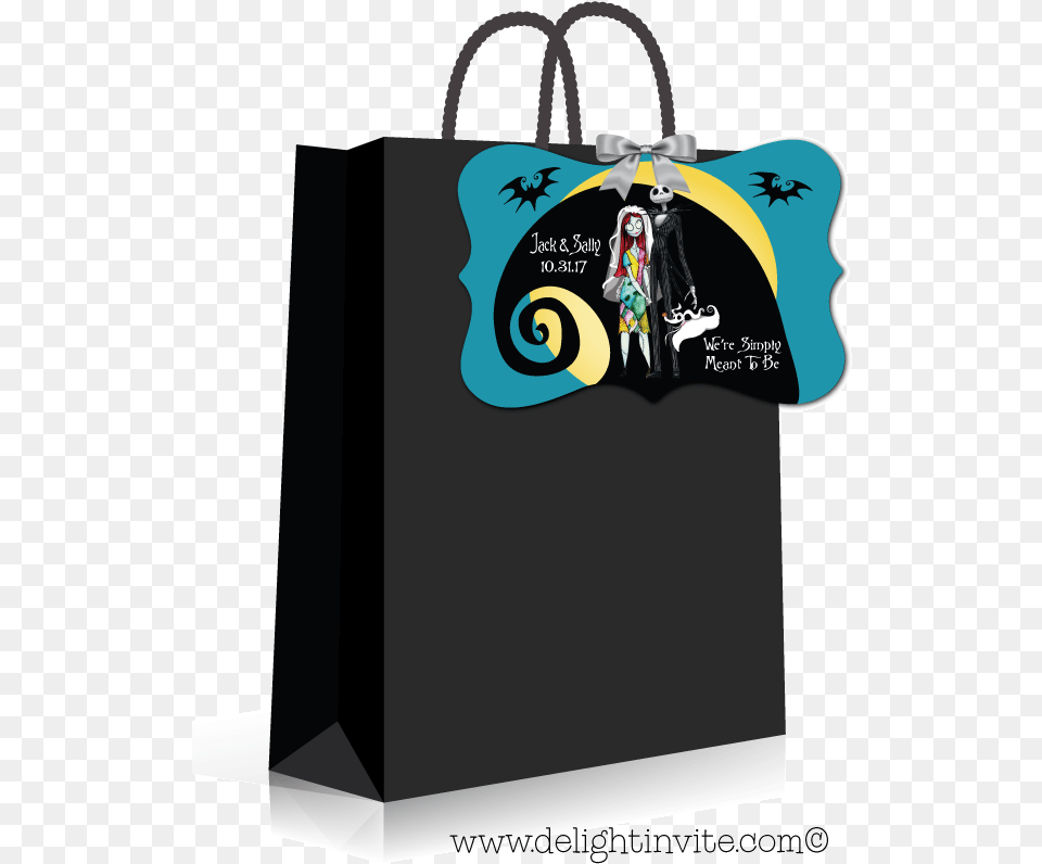 Nightmare Before Christmas Birthday U0026 Gift, Bag, Tote Bag, Shopping Bag, Accessories Free Png