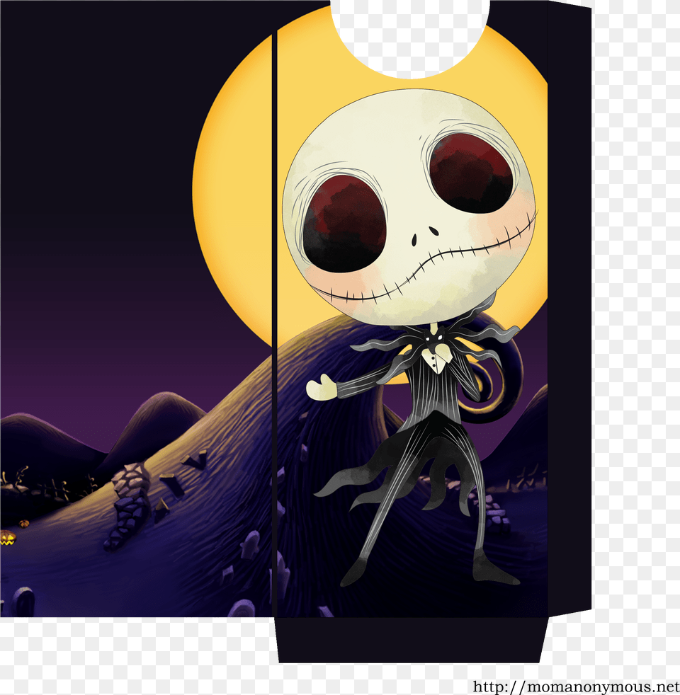 Nightmare Before Christmas Candy Bar Wrapper Jack Illustration, Book, Comics, Publication, Art Free Png