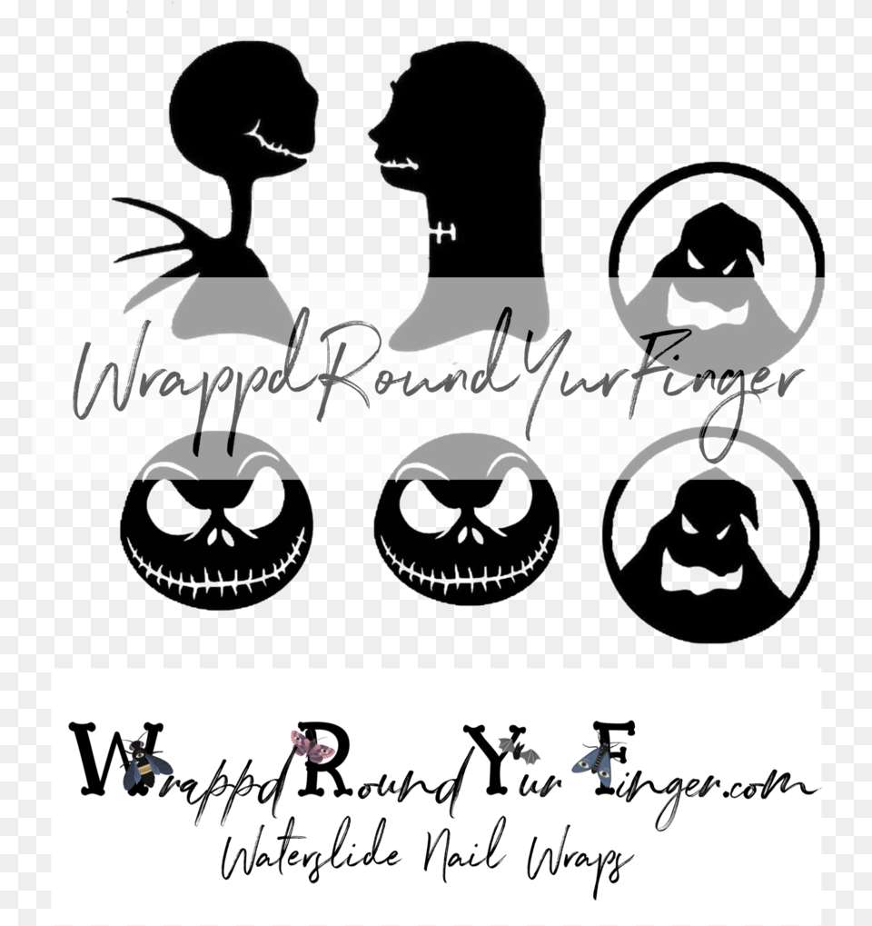 Nightmare Before Christmas Clip Art, Handwriting, Text, Person, Adult Free Png