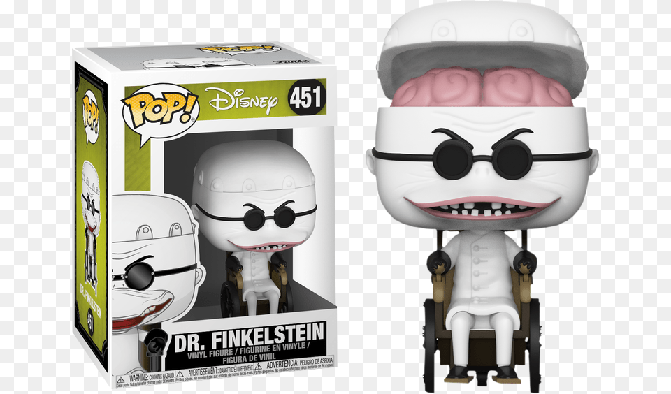 Nightmare Before Christmas Dr Finkelstein Funko Pop, Person, Baby, Face, Head Png Image