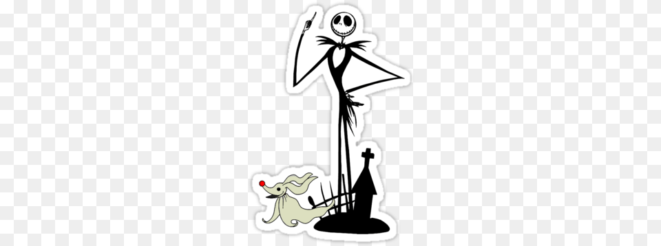 Nightmare Before Christmas Jack And Zero By Jaydentimms Jack Skellington Clip Art, Cross, Symbol Png