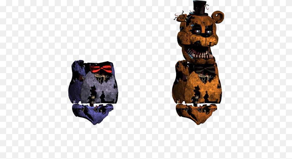 Nightmare Bonnie Redesign, Emblem, Symbol, Animal, Bear Free Transparent Png