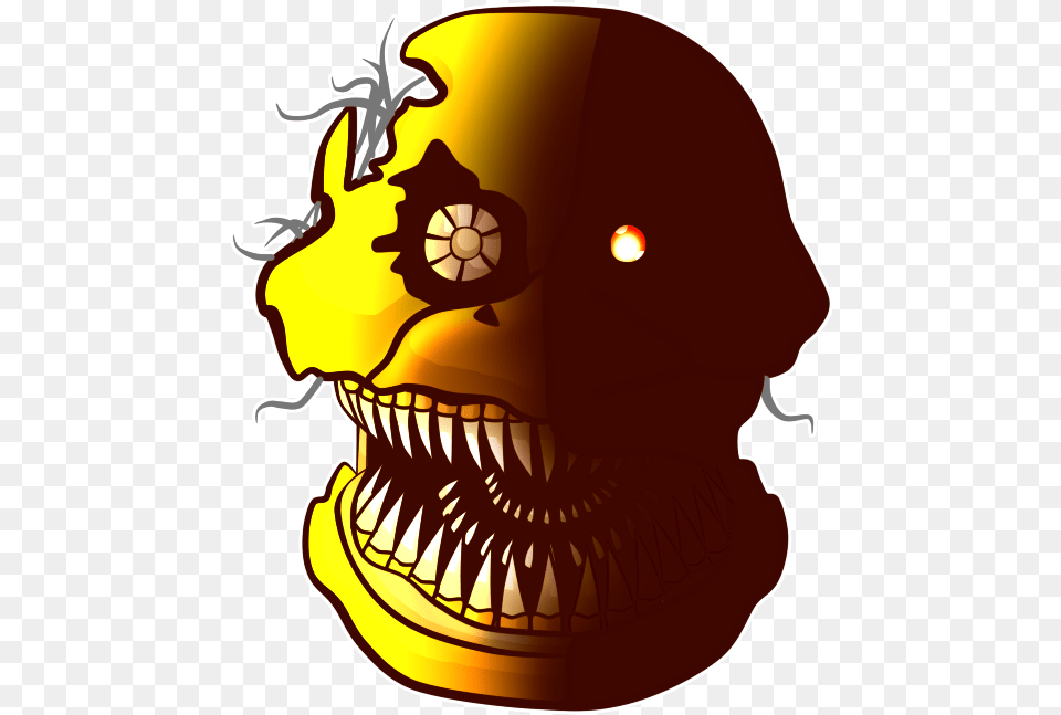 Nightmare Chica Icon Five Nights At Freddy S 4 By Elenathehobbit, Head, Person, Baby Free Png