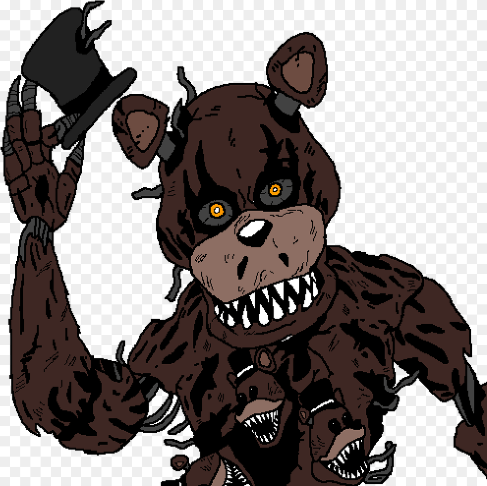 Nightmare Freddy, Baby, Person, Face, Head Png