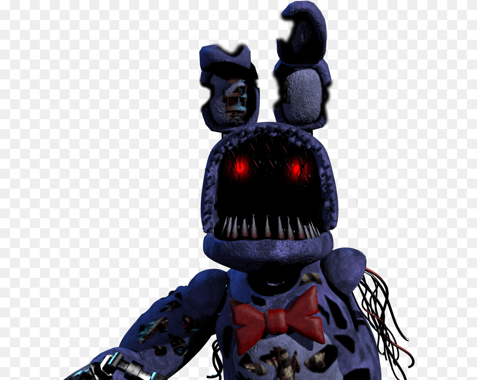 Nightmare Withered Bonnie Withered Toy Bonnie Gif, Person Png Image