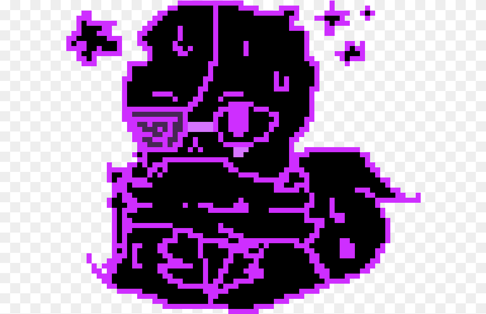 Nightmaretale Sushi Sans Clipart Download Isabel Hacienda, Purple, Qr Code Free Transparent Png