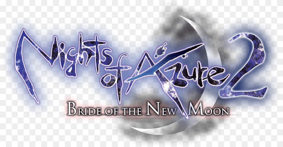 Nights Of Azure 2 Logo, Light, Nature, Night, Outdoors Free Png Download