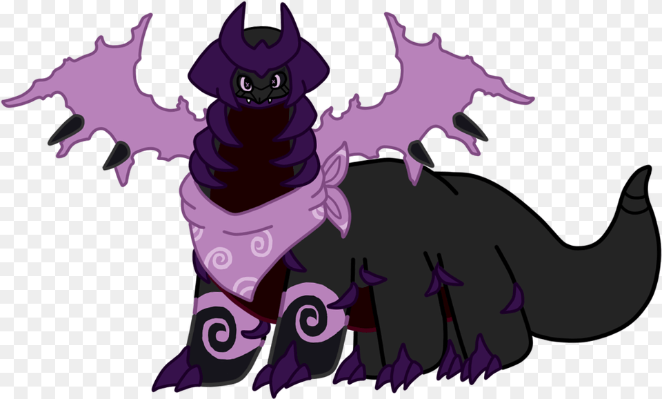 Nightshade As Normal Looking Giratina Cartoon, Purple, Baby, Person Free Png Download