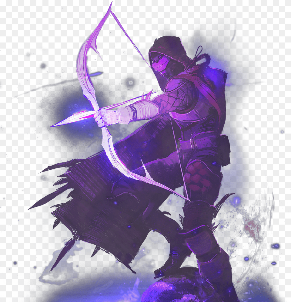 Nightstalker Destiny 2 Hunter, Weapon, Archer, Archery, Bow Png Image