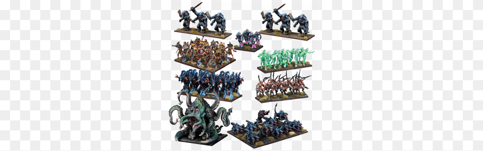 Nightstalker Mega Army Kings Of War Nightstalker, Figurine Png