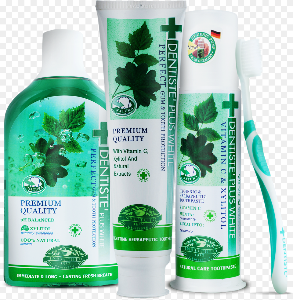 Nighttime Toothpaste Has Three Best Selling Dentiste Toothpaste, Herbs, Herbal, Plant, Brush Free Transparent Png