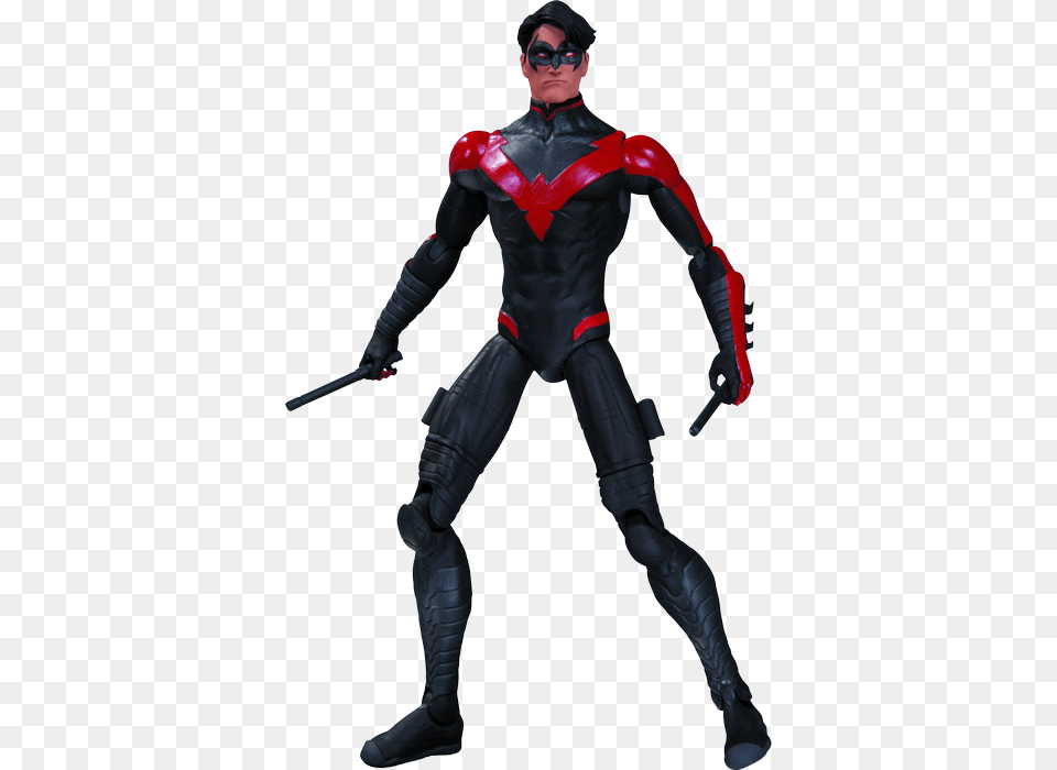 Nightwing Action Figure, Clothing, Costume, Person, Adult Free Transparent Png