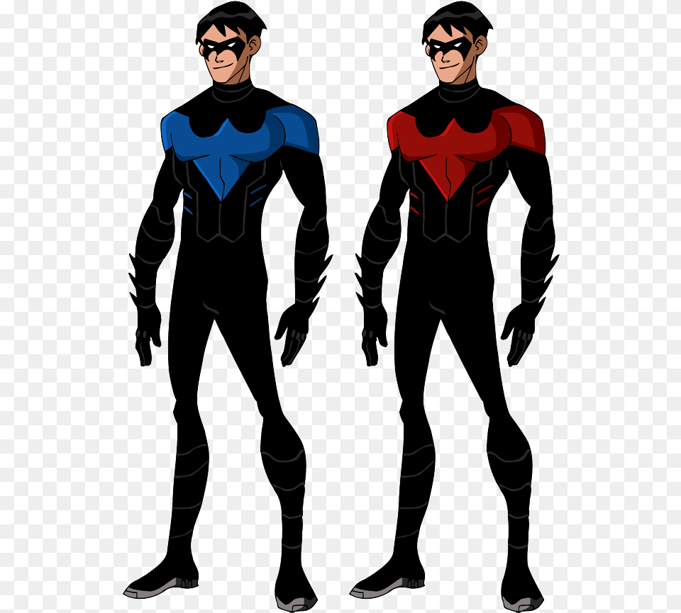 Nightwing Cartoon Night Wing Bruce Timm, Sleeve, Long Sleeve, Clothing, Face Free Png