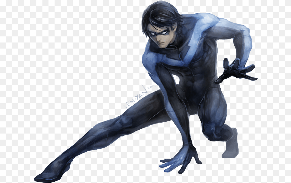 Nightwing Fan Art, Adult, Face, Female, Head Free Png Download