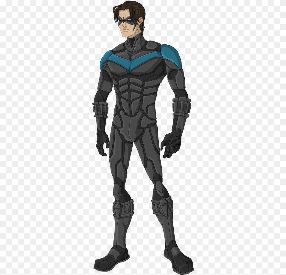 Nightwing Hd Cool Superhero Suit Design, Adult, Male, Man, Person Free Png Download