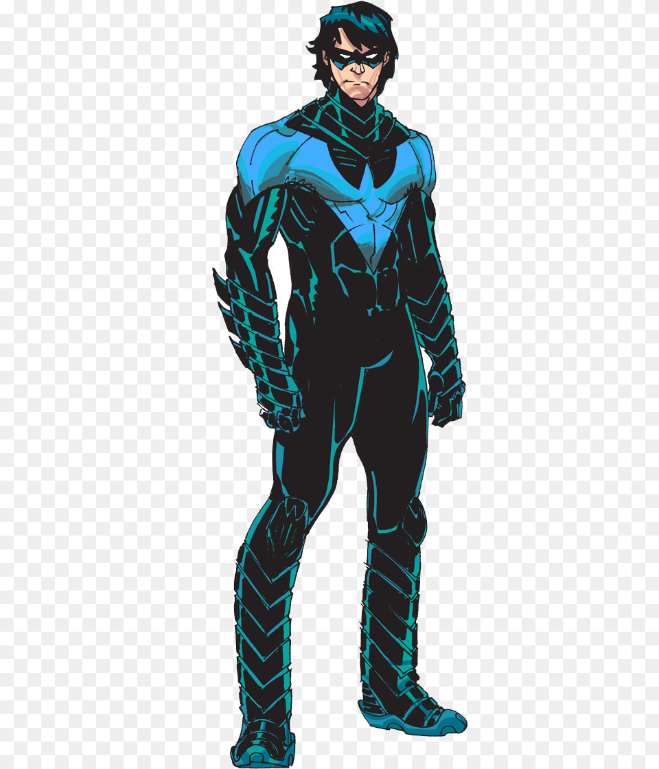 Nightwing Image Nightwing New 52 Design, Adult, Male, Man, Person Free Png Download