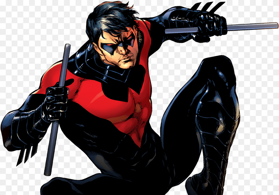 Nightwing Image Red Nightwing, Adult, Female, Person, Woman Free Transparent Png