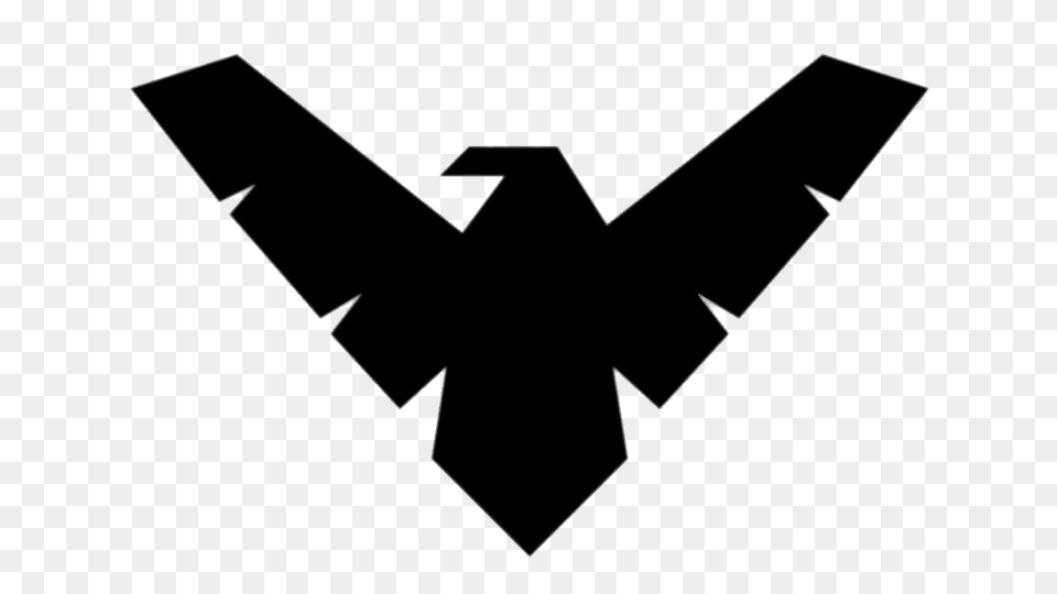 Nightwing Logo Black, Symbol Free Png