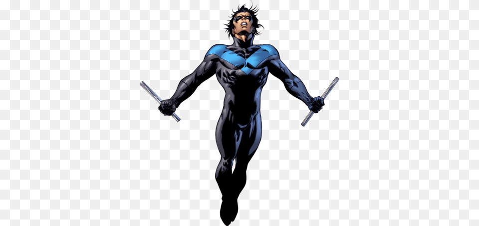 Nightwing Pic, Adult, Male, Man, Person Free Png