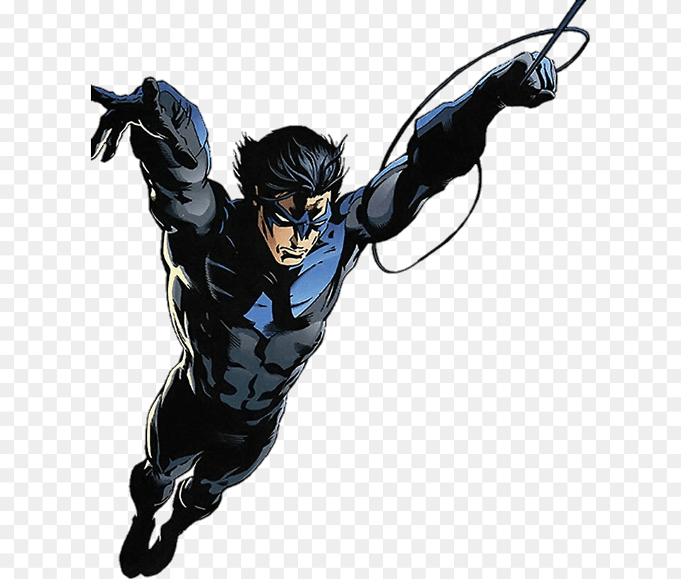 Nightwing Stickers Dickgrayson Dick Grayson Comic, Adult, Male, Man, Person Free Png