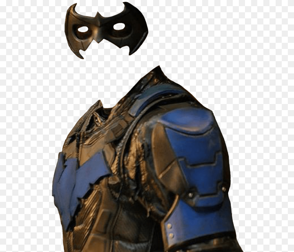 Nightwing Transparent Brenton Thwaites Titans Nightwing, Armor, Gun, Weapon Png Image