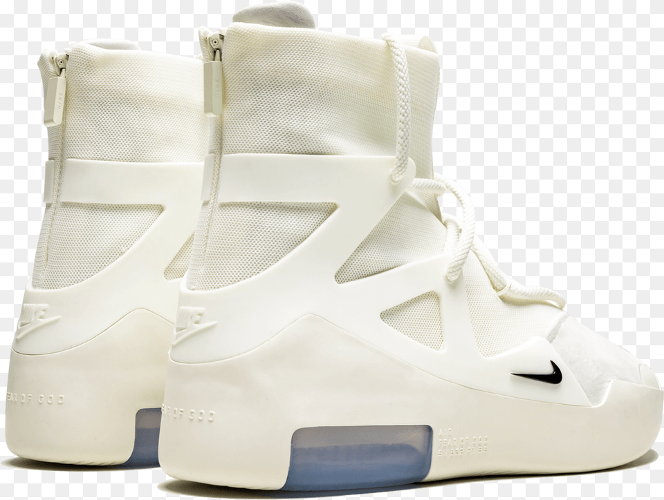 Nike Air Fear Of God 1 Sail Snow Boot, Clothing, Footwear, Shoe, Sneaker Free Png