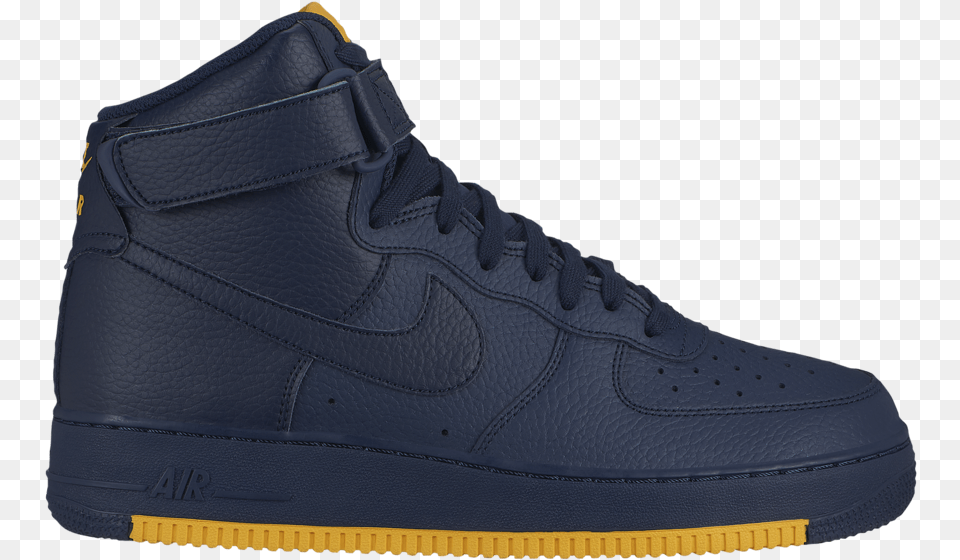 Nike Air Force 1 High Obsidian University Gold Ao2440 400 Okinawa Prefecture, Clothing, Footwear, Shoe, Sneaker Png