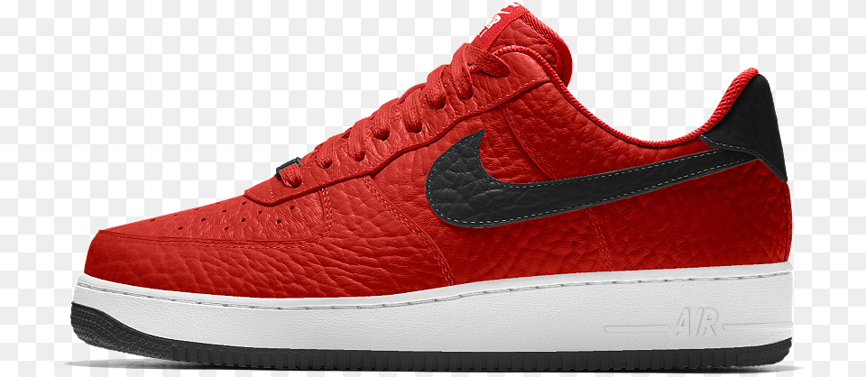 Nike Air Force 1 Low Premium Id Men39s Shoe Size Nike Red Color Shoes, Clothing, Footwear, Sneaker, Suede Free Transparent Png