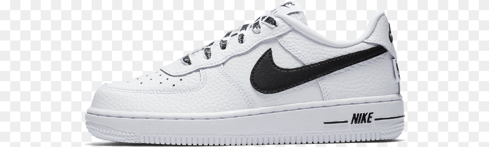 Nike Air Force 1 Lv8 Nba Kids White, Clothing, Footwear, Shoe, Sneaker Free Png Download